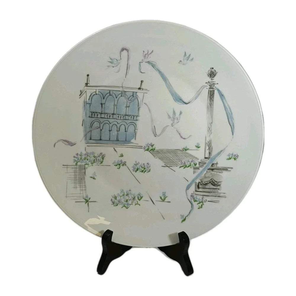 Rosenthal Raymond Loewy Continental Plaza‎ Chop Plate Platter 12.25